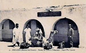 558- Beni-Abbes - Depart d'un courrier